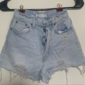 Denim shorts